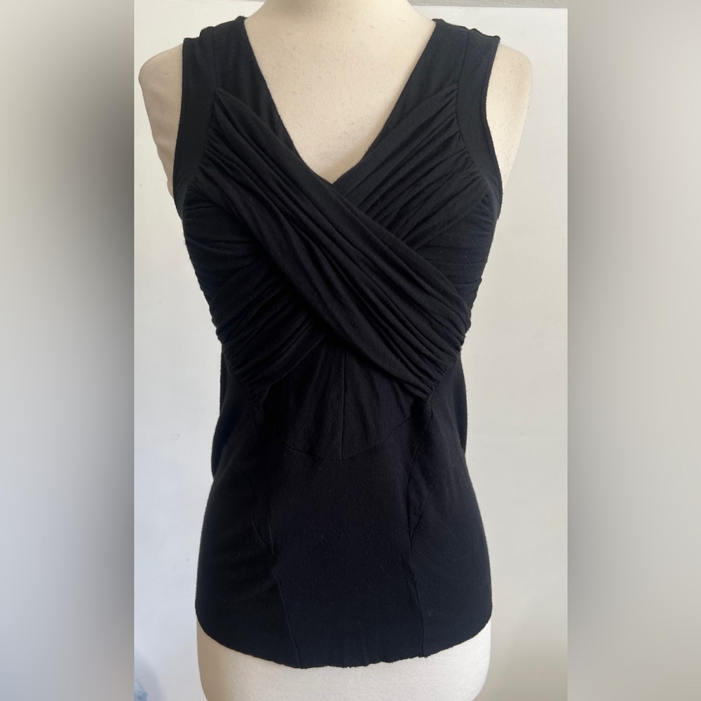 AllSaints Spitalfields Fenella Top Black - Picture 5 of 6